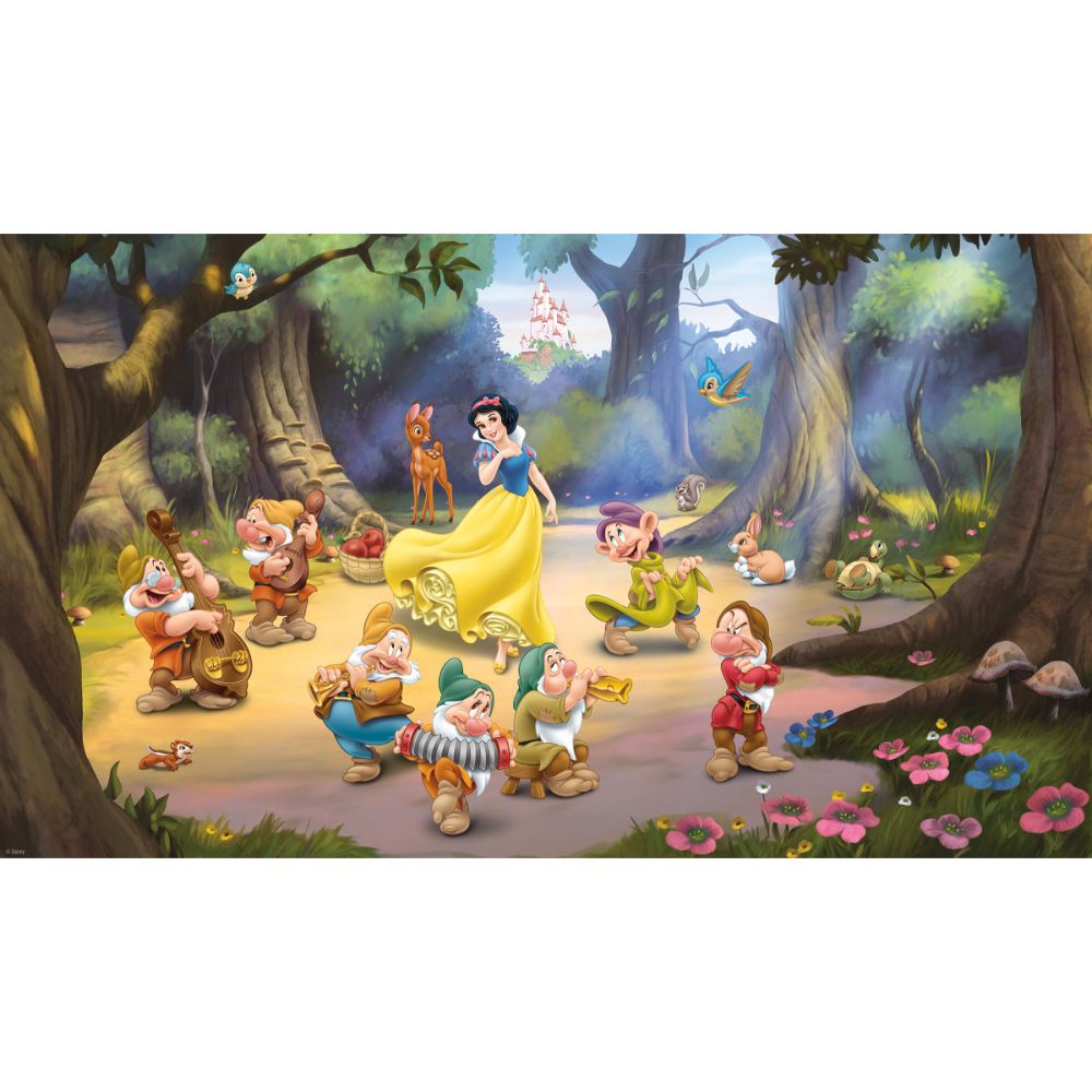 RoomMates by York JL1281M Snow White And The Seven Dwarfs Mural 6